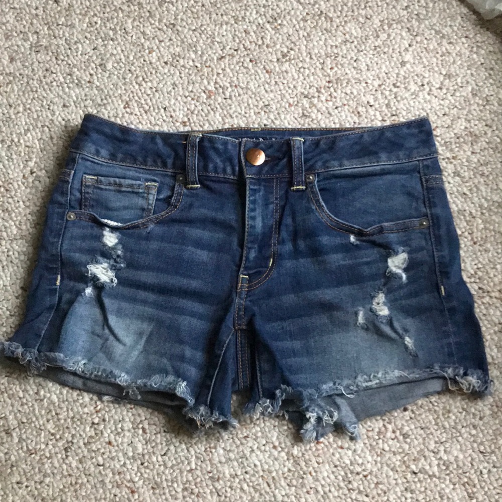 American eagle denim shorts